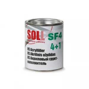 SOLL Filler acrilic HS 4:1 SF4 gri inchis 1 L