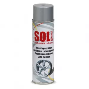 SOLL Spray argintiu pt jante 500 ML