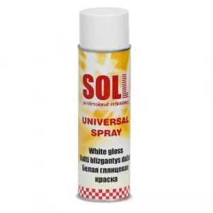 SOLL Spray vopsea alba lucioasa 500 ML