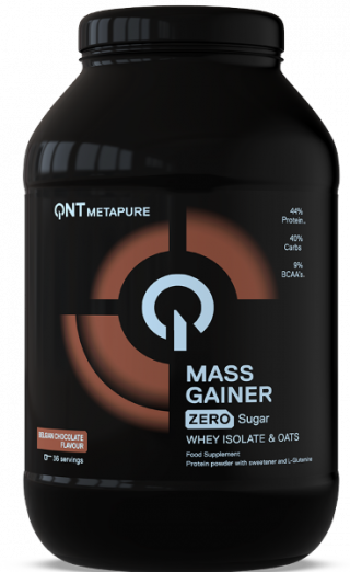3000 Muscle Mass Gainer 1.3kg QNT Ciocolata | Masă Muscular