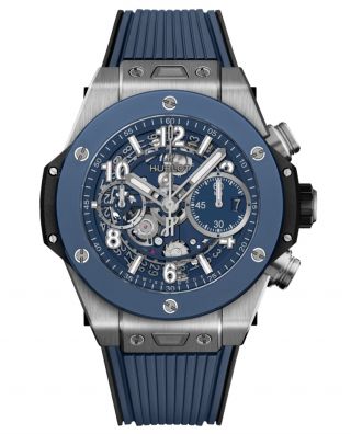 Ceas Hublot Big Bang Unico Titanium Blue Ceramic 441.NL.5171.RX