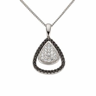 Maria Granacci pendant made of 18K white gold with diamond
