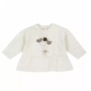 bebe様 Cardigan bebe Chicco tricotat, Alb, 00098-69MFCO, 62