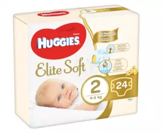 Huggies Elite Soft Baby Panties 4 Sizes 9-14 Kg 38 Pieces - Veli store