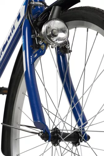 Bicicleta City Rich Meridian R2635A 26", Albastru/Alb