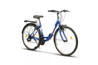BICICLETE DE ORAS - Bicicleta City Rich R2632A 26", Albastru/Alb, https:carpatsport.ro