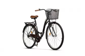 BICICLETE DE ORAS - Bicicleta de oras (CITY) Velors Ukrayna V2894A 28", Negru/Gri, https:carpatsport.ro