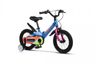 Bicicleta Copii 3-5 ani Carpat PRO C14122B 14",  Albastru/Portocaliu