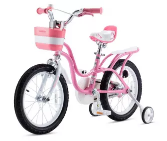 BICICLETE PENTRU COPII - Bicicleta Copii 3-5 ani Royal Baby Little Swan 14", Roz, carpatsport.ro