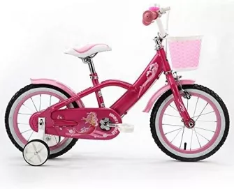 Bicicleta Copii 3-5 ani Royal Baby Mermaid 14", Roz