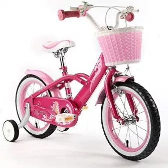 Bicicleta Copii 3-5 ani Royal Baby Mermaid 14", Roz