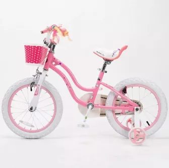 BICICLETE PENTRU COPII - Bicicleta Copii 3-5 ani Royal Baby StarGirl 14", Roz, https:carpatsport.ro