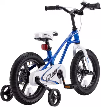 Bicicleta Copii 4-6 ani Galaxy G1601C 16", Albastru/Alb