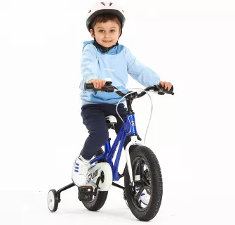 Bicicleta Copii 4-6 ani Galaxy G1601C 16", Albastru/Alb