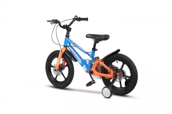 Bicicleta Copii 4-6 ani Carpat PRO C16144B 16", Albastru/Portocaliu