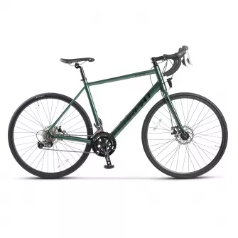 Bicicleta de Oras/Sosea Tip Semicursiera Carpat Pro C27216C 28", Verde/Negru