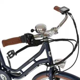 Bicicleta Electrica City (E-Bike) Carpat C281CE 28", Bleu/Maro - RESIGILATA