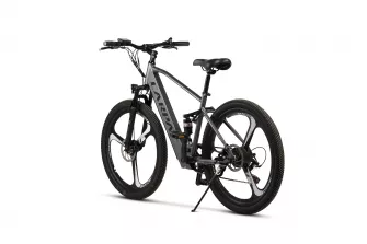 Bicicleta Electrica (E-Bike) MTB Carpat Knight C26519E 26", Gri/Negru