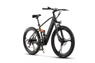 PROMO BICICLETE - Bicicleta Electrica (E-Bike) MTB Carpat Knight C26519E 26", Negru/Gri, https:carpatsport.ro