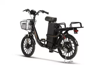 Bicicleta Full-Electrica (E-Bike) Carpat E-Delivery C20314E 20", Negru