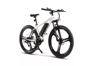 Bicicleta Electrica MTB (E-Bike) Carpat Pioneer C27517E 27.5", Alb/Albastru