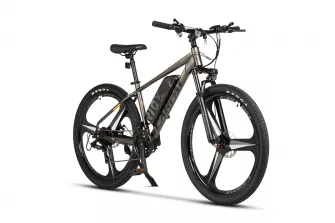 BICICLETE ELECTRICE - Bicicleta Electrica MTB (E-Bike) Carpat Pioneer C27517E 27.5", Gri/Negru, carpatsport.ro