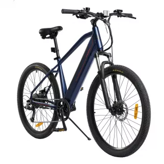 BICICLETE RESIGILATE - Bicicleta Electrica MTB (E-Bike), Roti 27.5 Inch, Motor 250W, Autonomie Max 60 Km, 8 viteze, Carpat C27176E, culoare Albastru/Rosu - RESIGILATA, carpatsport.ro