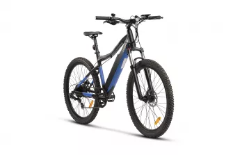 BICICLETE ELECTRICE - Bicicleta Electrica MTB (E-Bike) SCOOTY EM-500 PRO 27.5", Negru/Albastru, carpatsport.ro