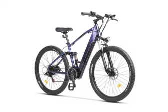 Bicicleta Electrica MTB-FS (E-Bike) CARPAT C275M17E 27.5", Albastru Cameleon