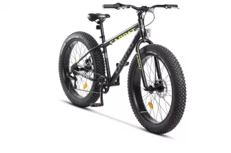 BICICLETE FAT BIKE - Bicicleta Fat Bike Carpat Aventus C26217A 26", Negru/Gri/Galben, https:carpatsport.ro