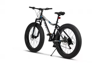Bicicleta Fat-Bike Velors Mars V2605G 26",Negru/Alb/Albastru