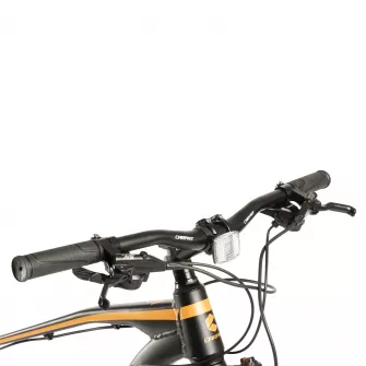 Bicicleta MTB-HT Carpat PRO C27225H 27.5", Negru/Portocaliu