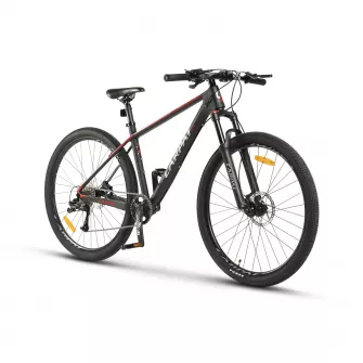 BICICLETE HIDRAULICE - Bicicleta MTB-HT Carpat PRO CARBON C275C 27.5", Gri/Rosu, carpatsport.ro