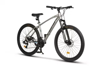 BICICLETE DE MUNTE - Bicicleta MTB Carpat Invictus C2757C 27.5", Gri/Negru, carpatsport.ro
