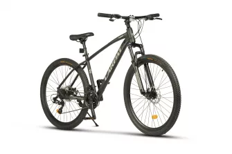 BICICLETE DE MUNTE - Bicicleta MTB Carpat Invictus C2757C 27.5", Negru/Gri, carpatsport.ro