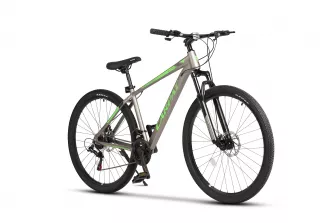 BICICLETE DE MUNTE - Bicicleta MTB Carpat Montana C2999A 29", Gri/Verde, https:carpatsport.ro