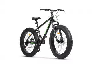 BICICLETE FAT BIKE - Bicicleta Fat-Bike Velors Hercules V2619B 26", Negru/Verde, https:carpatsport.ro