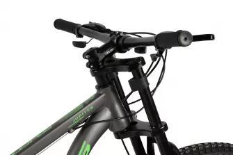 Bicicleta MTB-Full Suspension Fat-Bike Velors Jupiter V26309G 26", Gri/Verde