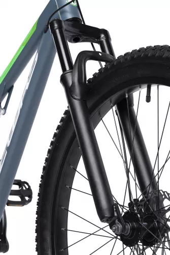 Bicicleta MTB-Full Suspension Fat Bike Velors Innovation V27304A 27.5", Gri/Alb/Verde