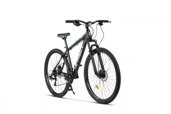 PROMO BICICLETE - Bicicleta MTB Hidraulica X-Fact Atlas 2999H 29", Negru/Albastru, carpatsport.ro
