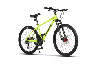 BICICLETE DE MUNTE - ﻿﻿Bicicleta MTB Velors Rambler V26311A 26", Verde/Negru, carpatsport.ro