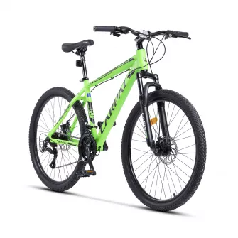 BICICLETE DE MUNTE - Bicicleta MTB-HT Carpat SPARTAN C26581A 26", Verde/Negru, carpatsport.ro