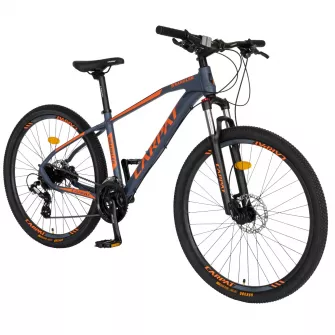 PROMO BICICLETE - Bicicleta MTB-HT Carpat Wrangler C2759AH 27.5", Negru/Portocaliu, carpatsport.ro