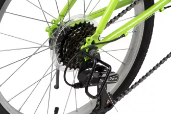 Bicicleta Pliabila Velors Advantage V2052A 20", Verde/Negru