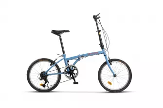 Bicicleta Pliabila Velors Advantage V2052A 20", Albastru/Rosu
