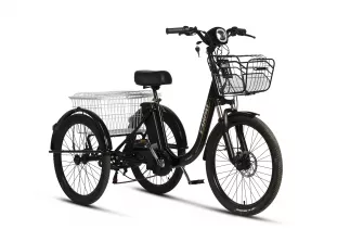 PROMO BICICLETE - Triciclu Full-Electric (E-Bike) Carpat e-Senior C24315E 24", Negru, https:carpatsport.ro