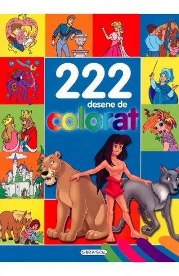 222 desene de colorat