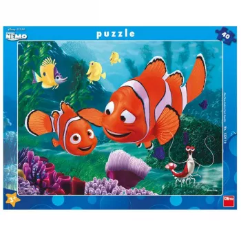 Puzzle - Aventurile lui Nemo (40 piese) - Dino Toys