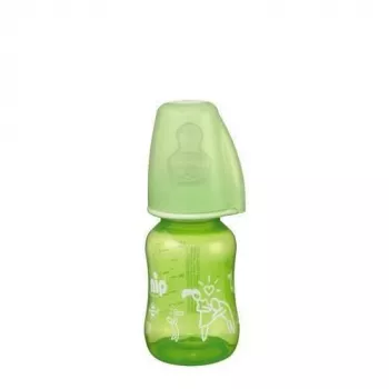 Biberon Trendy Unisex PP 125 ml cu tetina silicon pt ceai, nr 1, nip 35034