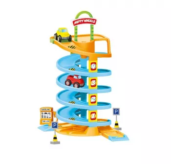 Joc de constructie - Circuit masinute (38 piese)